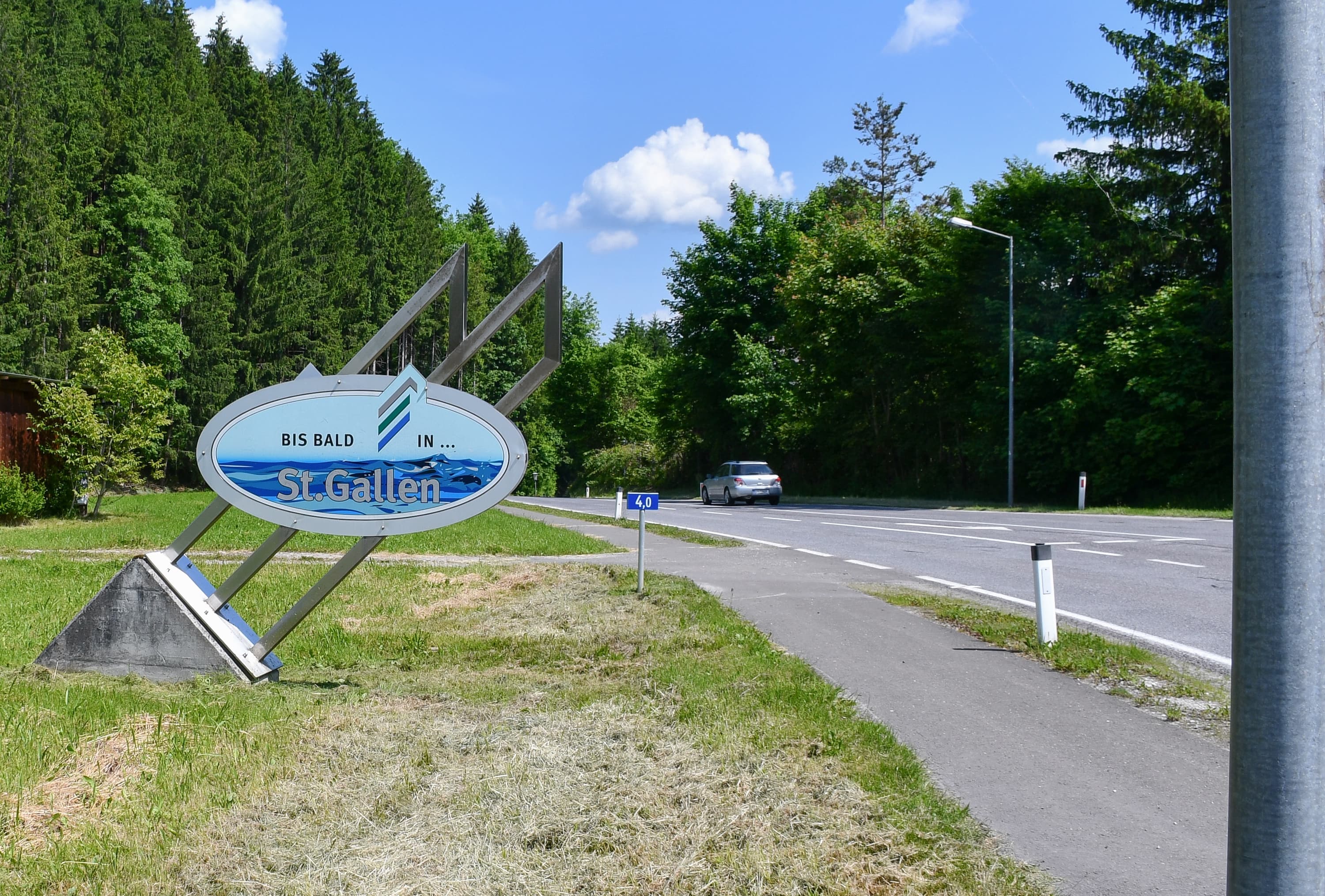 In St. Gallen hofft man auf Verkehrsentlastung durch die Verbannung von Mautflüchtlingen.
