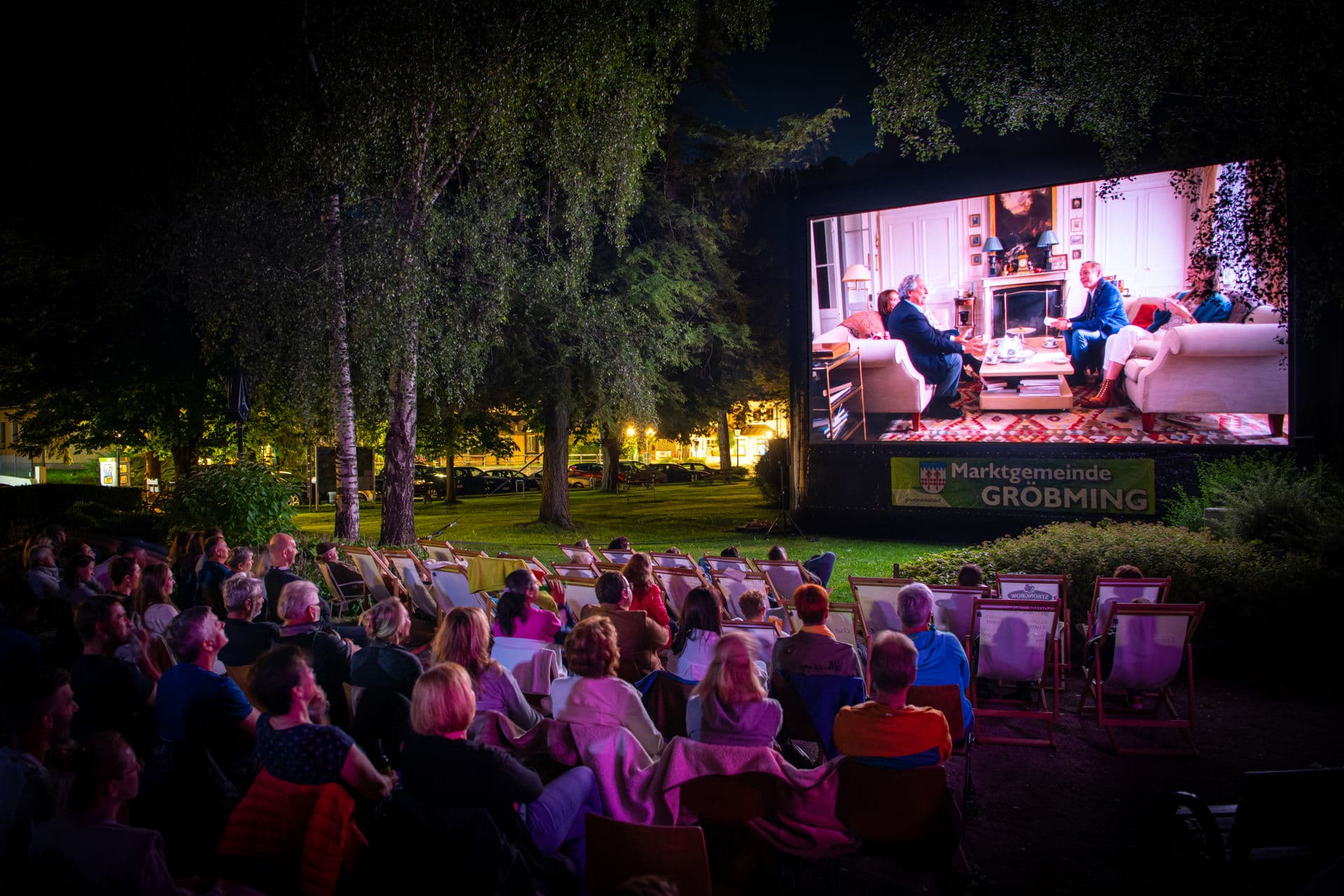 Kinoerlebnis unter freiem Himmel verspricht das Gröbminger Sommerkino.